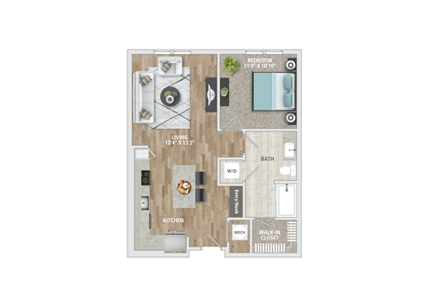 the simone floor plan at Delamarre at Celebration, Florida